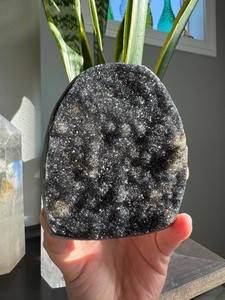 Cobalt Hematite Geode Cobalt & Hematite Geode Specimen - Both Halves ...