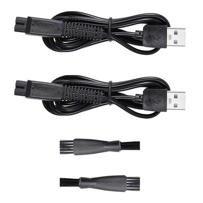 Charging Cable Replacement for Hatteker Shaver Electric, Micro Touch Black