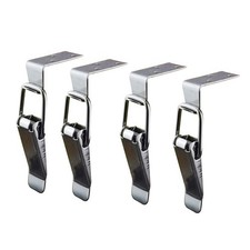 FoyaHome Stainless Steel Spring Loaded Toggle Lock Clasp Buckle Latch for Woo...