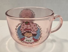 Strawberry Shortcake New Pink Glass Mug 16oz