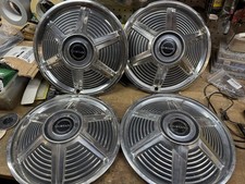 1964-1968 Mustang Hubcaps Oem Ford Nice Used Condition Original 1964-1968 Mustang Hubcaps Oem Ford Nice Used Condition Original