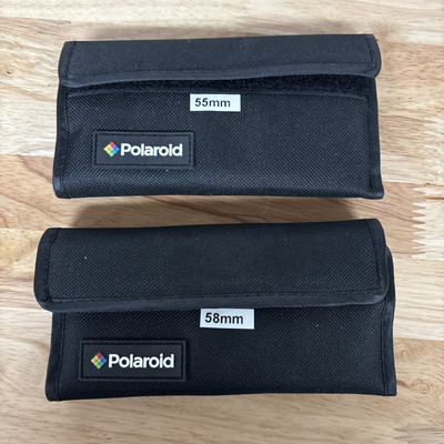 8 POLAROID  Close-Up 10X, P- Close Up+1, Close Up +2, Close Up+4, 55mm 58mm