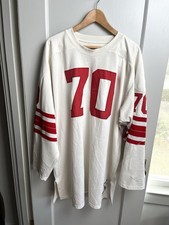 Authentic 1956 New York Giants Sam Huff Durene Mitchell & Ness Jersey Sz 54