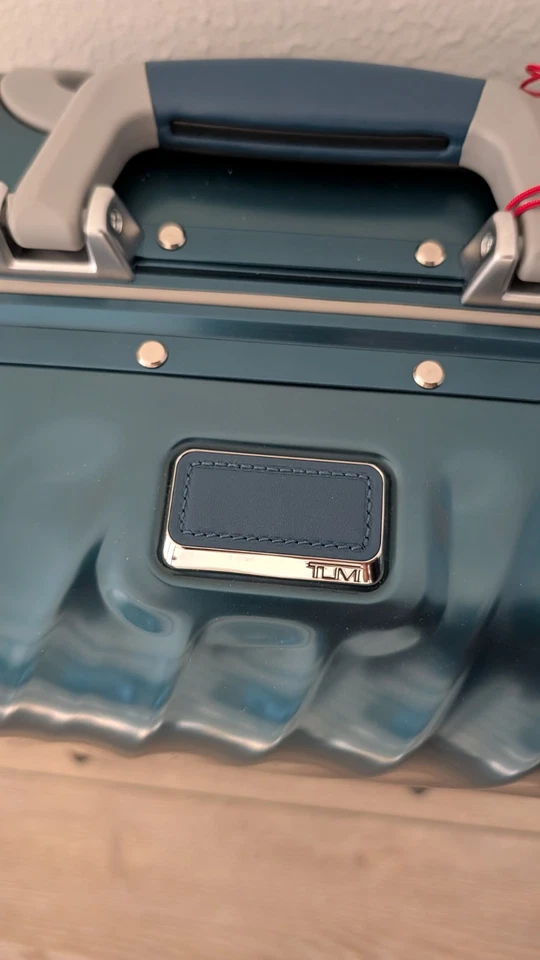 NWT Tumi 19 Degree Aluminum 22" International Carry-On in Dark Denim $1195. - Image 2 of 4