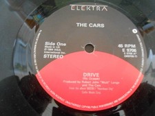 The Cars - "Drive / Stranger Eyes" ELEKTRA 7" Single