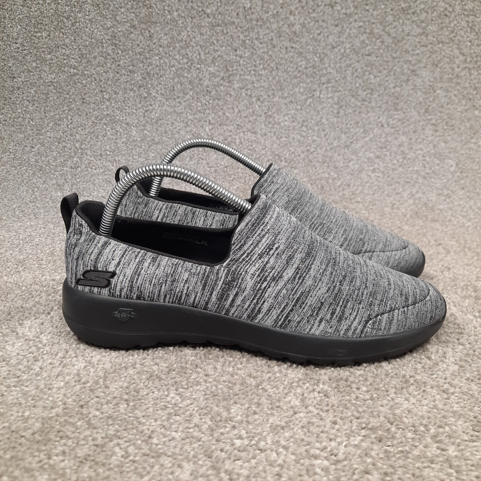 Skechers Go Walk Joy Shoes Sneakers Women Size Grey Black Slip