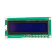 3.3V LCD1602 LCD Monitor 16x2 Character Display Module Blue Screen w/ Backlight