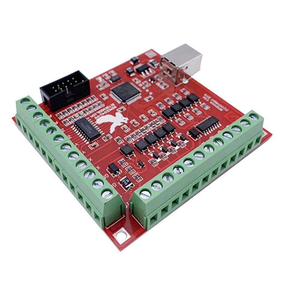 Scheda Controller CNC USB 4 Assi Interfaccia Driver USB CNC 0-10V Porta Uscita - Immagine 2 di 4