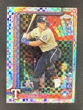 2025 Topps Chrome Update Series - Blaine Crim #USC83 X-Fractor (RC)