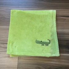 Circo Target Alligator Crocodile Green Baby Blanket