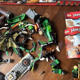 LEGO Ninjago 70593 The Green NRG Dragon Box & Manual - Partially Complete