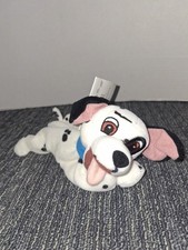 Disney Store 101 Dalmatians Lucky 8" Stuffed Plush Bean Bag w/ New Tags