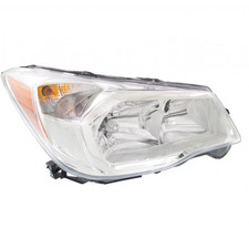 SU2503145 Fits 2014-2016 Subaru Forester 2.5L Passenger Headlight Chrome DOT