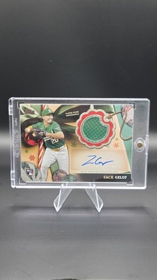 2024 Topps Holiday Edition - #ARC-ZG Zack Gelof Relic Patch Auto /25 RPA RC