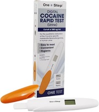Digital Cocaine Urine Drug Testing Kit | Clear Yes/No Result | 300ng/mL Cut-Off