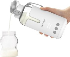 Portable Bottle Water Warmer Rechargeable 8oz Travel Milk Formula Adjustable Tem