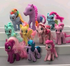 10 My Little Pony Variety Figures Collectibles Brushable Hair Hasbro USED