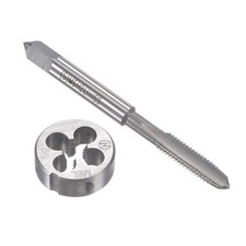 M6 x 1mm Metric Left Hand Tap and Die Set Machine Thread Tap with Round Die