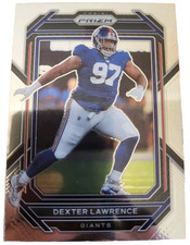 2022 Panini Prizm #219 Dexter Lawrence New York Giants NFL Football Card (U