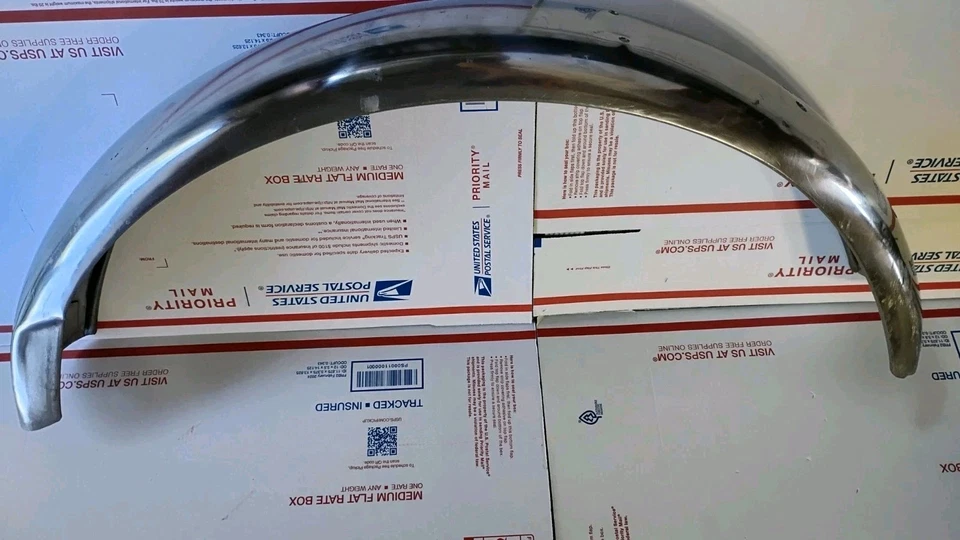 GUARDABARROS TRASERO HODAKA ACE 90 ACE 100 SUPER RAT DIRT SQUIRT WOMBAT ACERO INOXIDABLE Foto 2 de 4