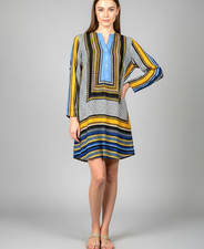 HELLO PARRY Dress Size M Geometric Colourful Shift Mini Party Wedding Casual