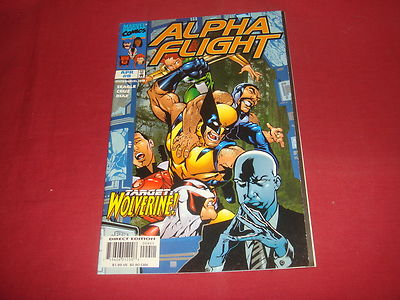 ALPHA FLIGHT Vol. 2 #9 Wolverine  Steven Seagle   Marvel Comics 1998   X-Men