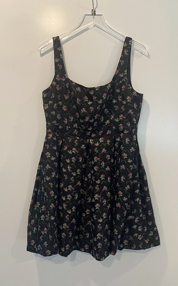 Vestido Jill Stuart para mujer floral de seda talla 16 Foto 3 de 4