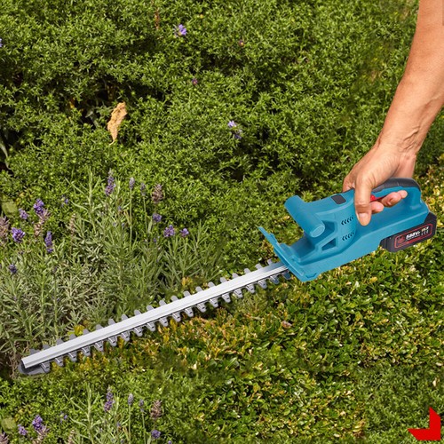 Akku Heckenschere Strauchschere Grasschere mit 2 Akku und Ladegerät Rasenschere - Bild 8 von 15