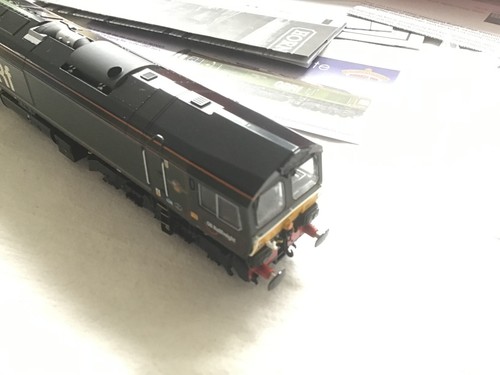 BACHMANN 32-983NRM GBrf CLASS 66 EVENING STAR 66779 DIESEL WITH SOUND FITTED - Picture 2 of 15