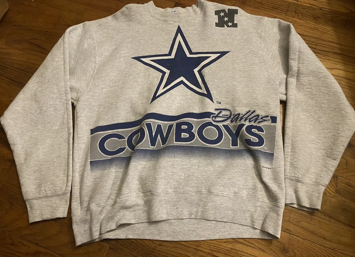 Vintage Dallas Cowboys Crewneck Sweatshirt Made in USA - Men's XL