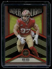 2023 Panini Legacy #UL-NBO Nick Bosa Under the Lights Bronze #/100