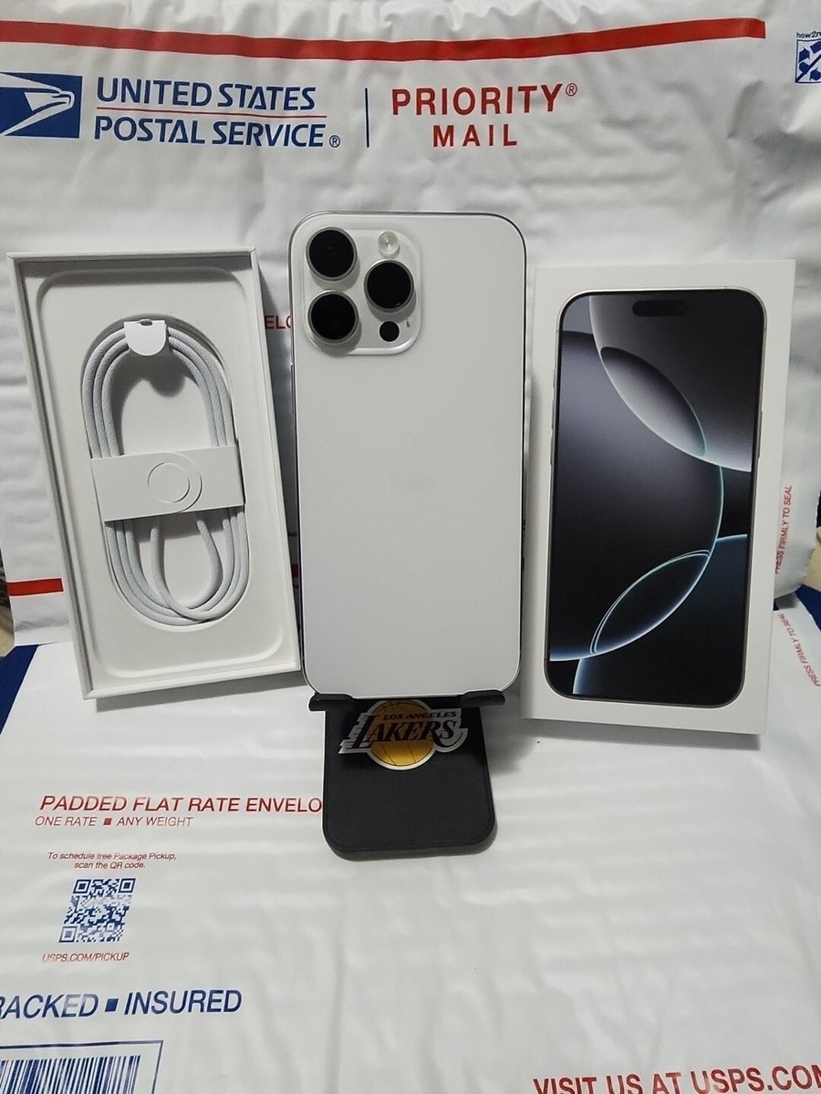 Apple iPhone 16 Pro Max 256GB White Titanium (UNLOCKED) NEW Apple iPhone 16 Pro Max 256GB White Titanium (UNLOCKED) NEW