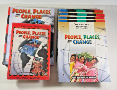 People, Places, and Change 2000 Student Teacher Bundle 7 bks & Audio 0030524598