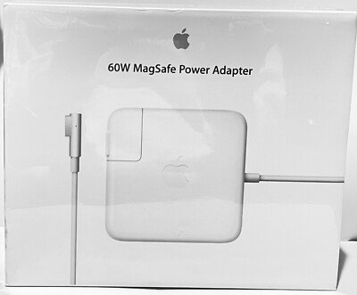 NEW Apple 60W MagSafe Macbook Power Adapter MC461LL/A A1344 AUTHENTIC  SEALED 885909377794|