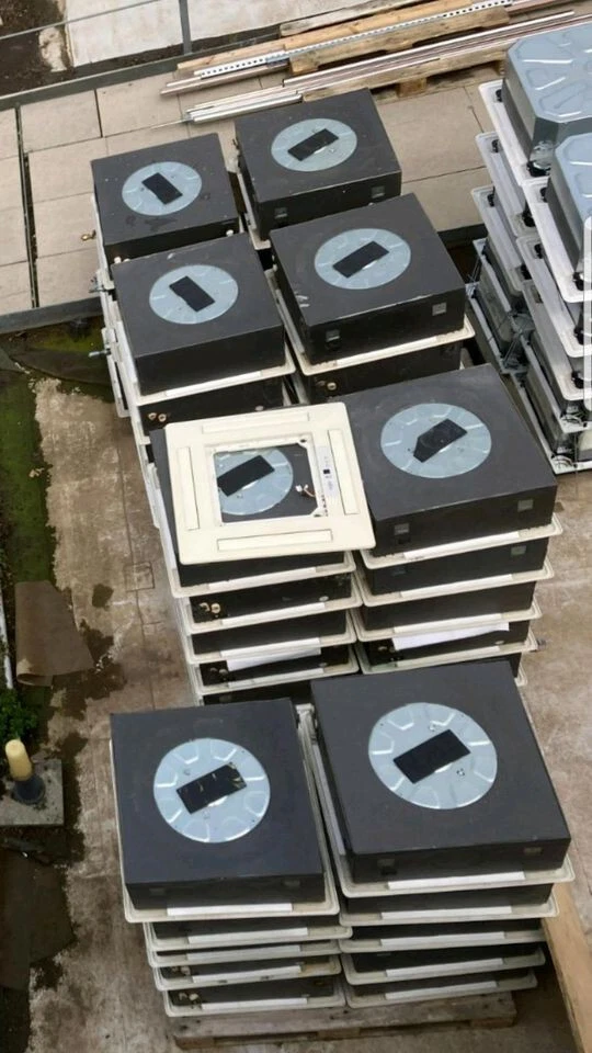 Fujitsu Klimaanlage 3 Außengeräte 60 Innengeräte Kassetten 2400qm - Bild 3 von 4