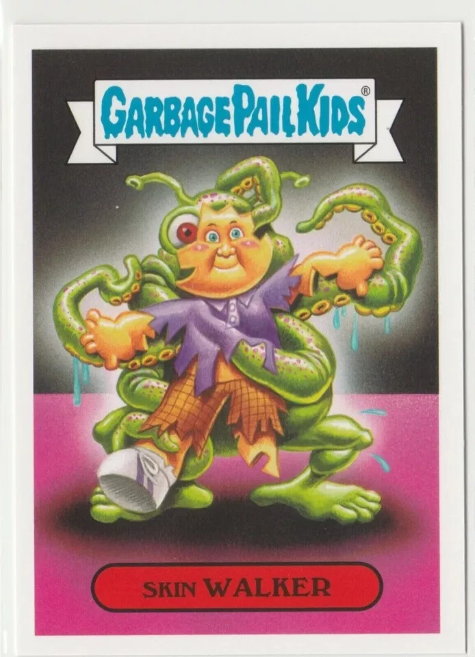 Skin Walker Garbage Pail Kids GPK 2017 Adam-geddon Series 1a