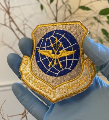 US United States Air Force Air Mobility Command Insignia Patch NEW