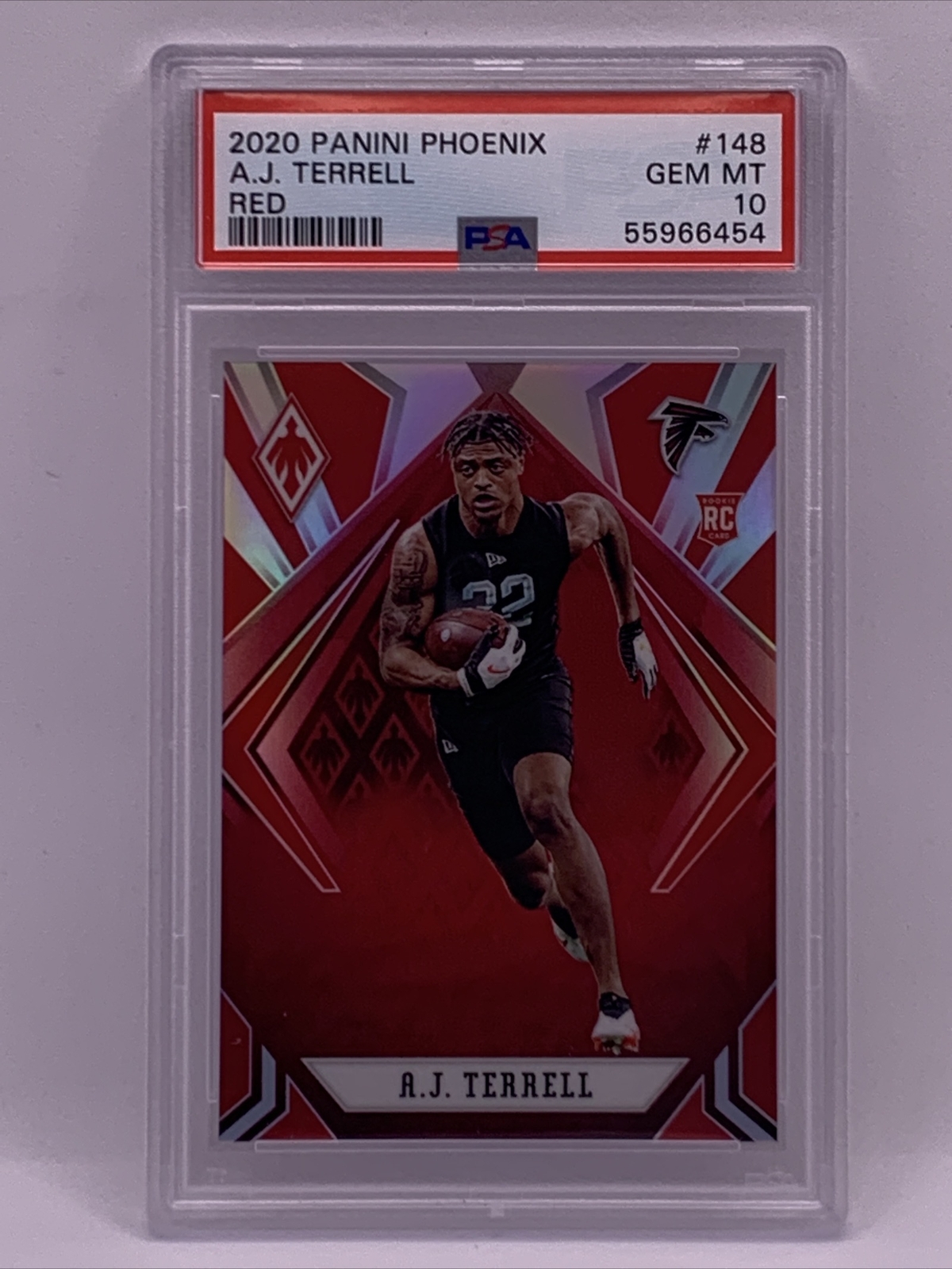 AJ Terrell Panini Phoenix #148 Red