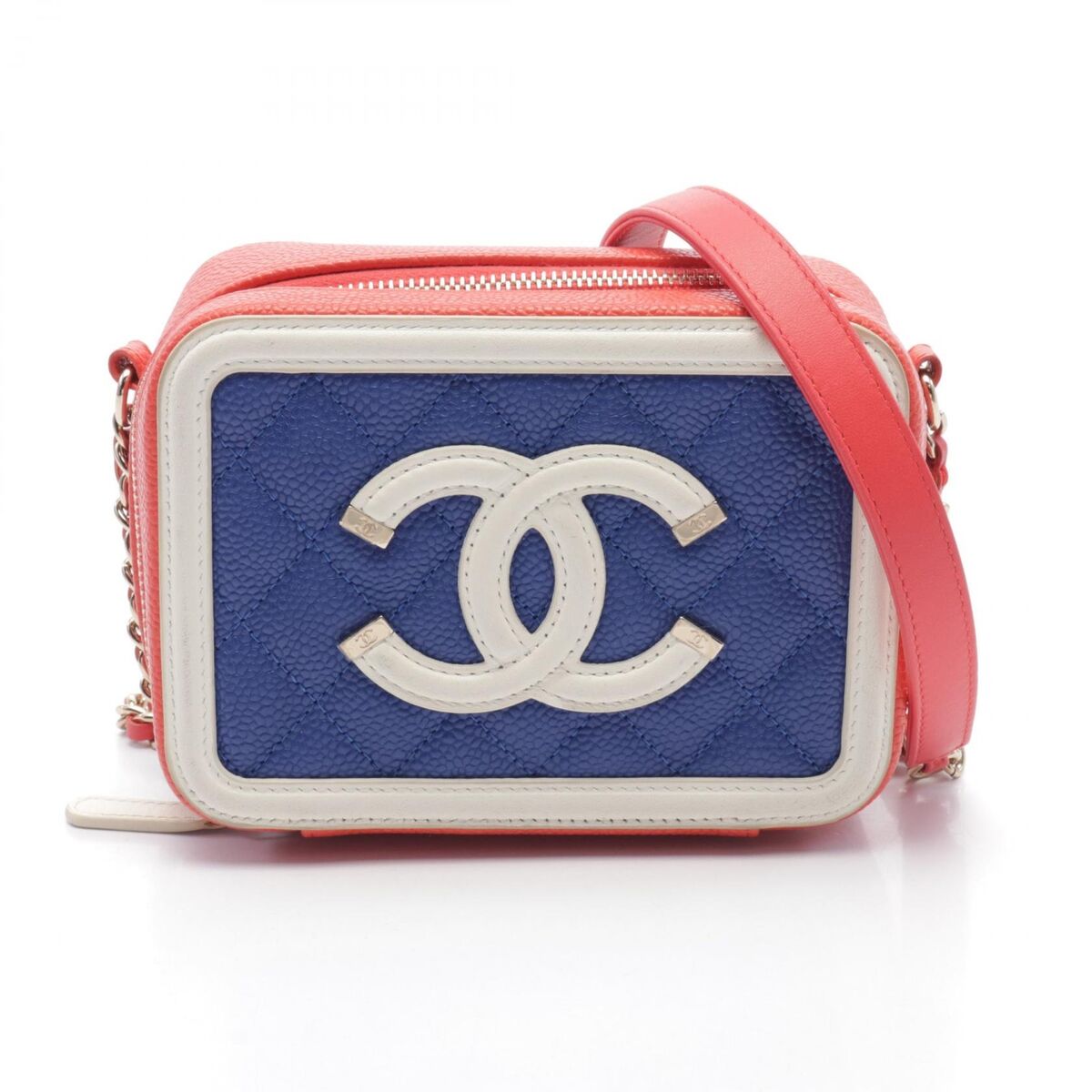 CHANEL CC Filigree Mini Vanity Shoulder Bag | eBay CHANEL CC Filigree Mini Vanity Shoulder Bag | eBay