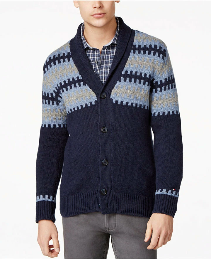 Tommy hilfiger shawl collar cheap cardigan