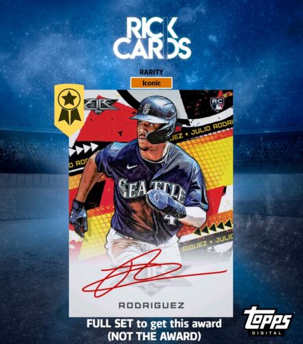 ⭐TOPPS BUNT DIGITAL FIRE 22 S1 Red Signature ICONIC SET (36 cards)⭐ - Photo 1 sur 1