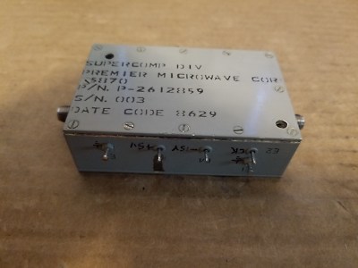 Premier Microwave 15870 P-2612859 RF SMA Diode Detector Modulator Amplifier? 003