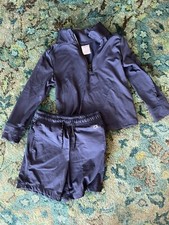 Gap Kids Active Top And Shorts Boys Size 4 Navy Blue