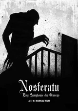 Nosferatu 1922 Horror Movie Vampire Poster Classic reprint 12x18 Dracula shadow