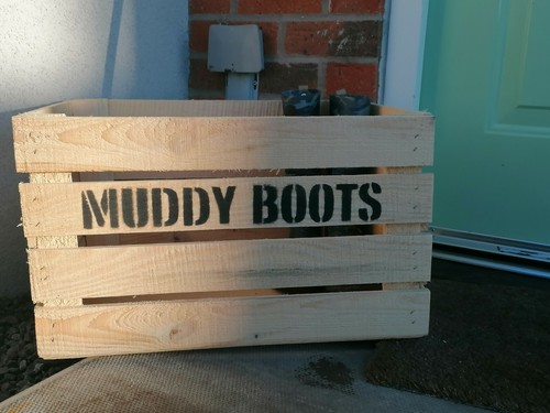 Welly Boot Rack \u0026 Shoe Rack Wooden 