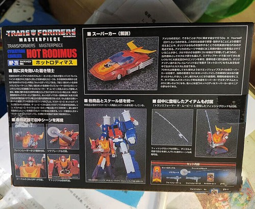 Takara Tomy Transformers Hot Rodimus Masterpiece MP28 6" Robot Action Figure - Picture 2 of 14