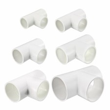 Slip Tee PVC Pipe Fitting T-Shaped Coupling Connector Part