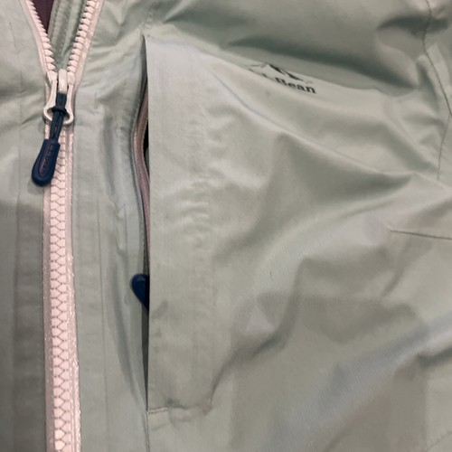 Chaqueta LL Bean $325 Mujer Azul Impermeable Aislada Deportes de Nieve Plumón de Ganso L - Imagen 6 de 11