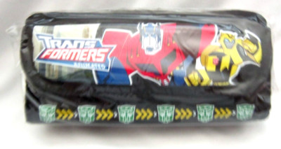 Unisex Hasbro Transformers Black Zipper Pencil Case Pouch-Brand New!