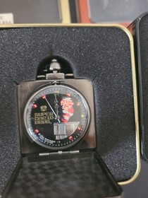 Montre Gousset Pocket clock watch Nintendo Super Mario Bros Nes  Ann&eacute;e 80